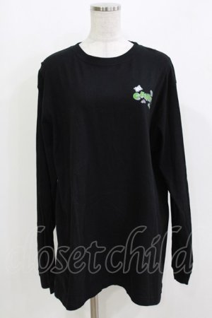 画像: Candy Stripper / 8bit　L/S TEE  黒 H-26-03-18-060-PU-TO-KB-ZH