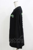 画像2: Candy Stripper / 8bit　L/S TEE  黒 H-26-03-18-060-PU-TO-KB-ZH (2)