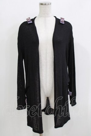 画像: gouk / リボン付きボレロ  黒 H-26-03-18-062-GO-TO-KB-ZH