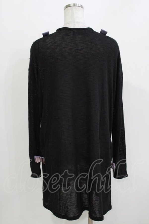 画像3: gouk / リボン付きボレロ  黒 H-26-03-18-062-GO-TO-KB-ZH (3)