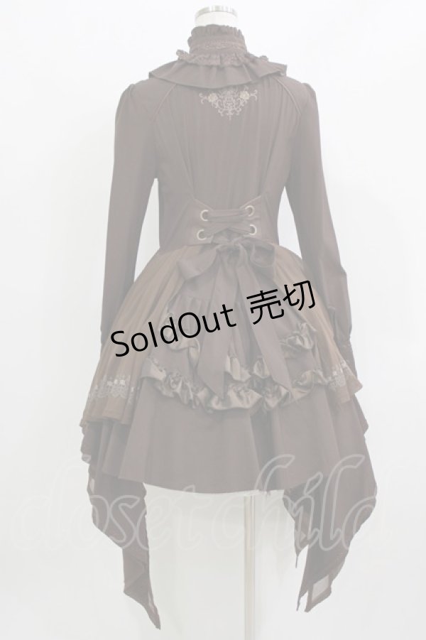 画像3: OZZ ANGELO / Rose Perfumeワンピース  ブラウン H-26-03-18-001-OO-OP-KB-ZH (3)