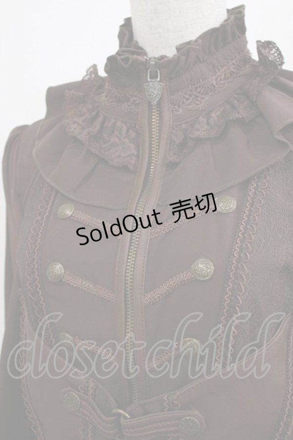 画像4: OZZ ANGELO / Rose Perfumeワンピース  ブラウン H-26-03-18-001-OO-OP-KB-ZH (4)