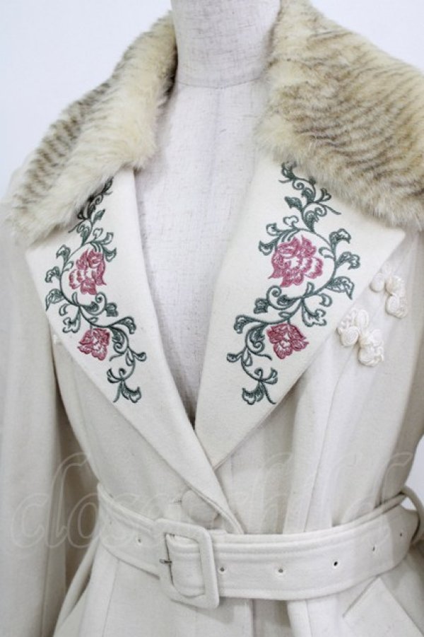 画像6: Ozz oneste / 雪化憧コート  アイボリー H-26-03-18-009-OO-CO-KB-ZH (6)