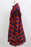 画像2: Candy Stripper / GLUMLY BEAR CHECK ONE-PIECE 2(M) RED H-26-03-18-010-PU-OP-KB-ZH (2)