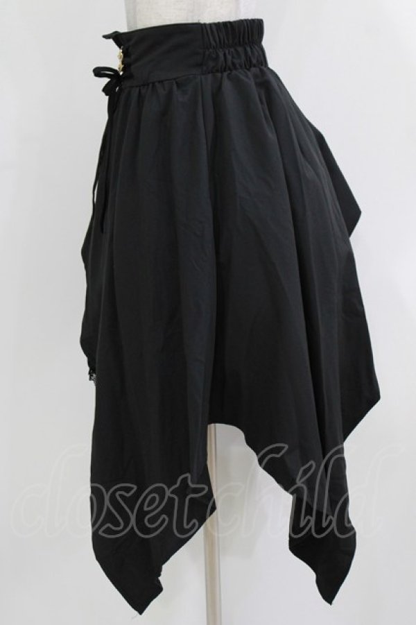 画像2: NieR Clothing / イレギュラースカート  ブラック H-26-03-18-014-PU-SK-KB-ZH (2)
