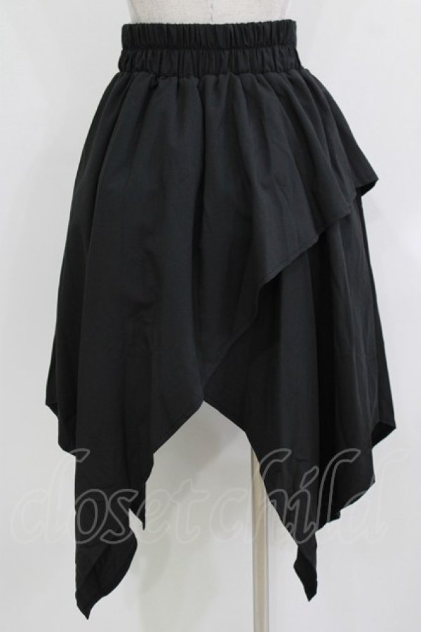 画像3: NieR Clothing / イレギュラースカート  ブラック H-26-03-18-014-PU-SK-KB-ZH (3)