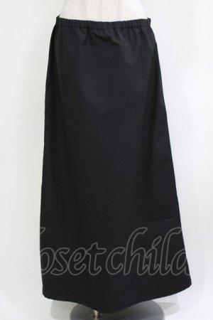 画像: h.NAOTO / サイドZIPメッシュ切替スカート  黒 H-26-03-18-018-HN-SK-KB-ZH