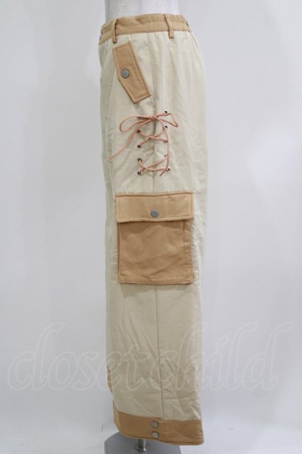 画像2: NieR Clothing / 内側防寒4POCKET WIDE CARGO PANTS  ミケカラー H-26-03-18-020-PU-PA-KB-ZH (2)