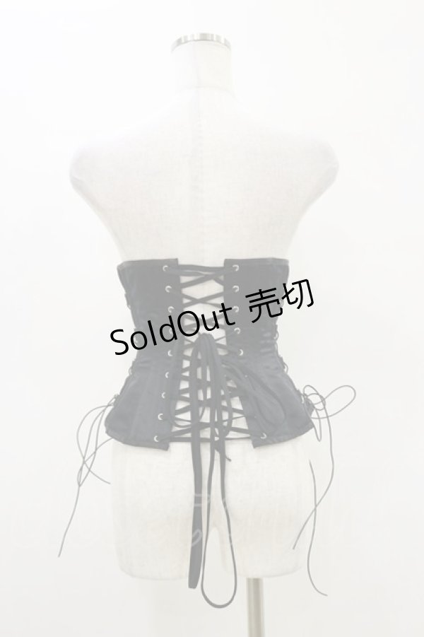 画像2: Millenoir / サイドDカンコルセット  ブラック H-26-03-20-007-EL-ZA-KB-ZH (2)