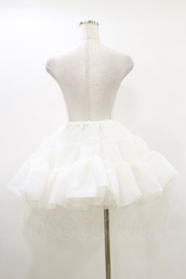 画像2: ATELIER PIERROT / ボリュームパニエ  ホワイト H-26-03-20-047-EL-SK-KB-ZH (2)