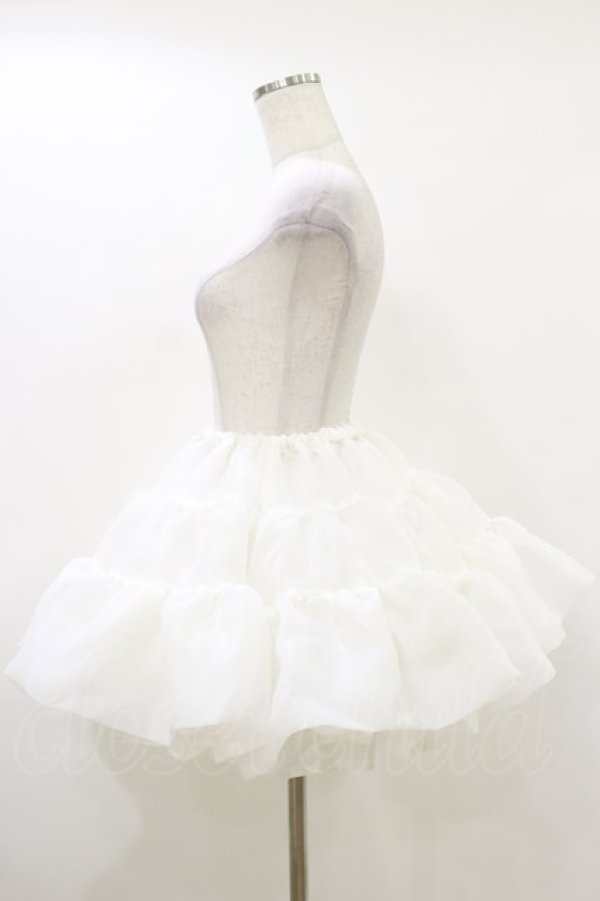 画像3: ATELIER PIERROT / ボリュームパニエ  ホワイト H-26-03-20-047-EL-SK-KB-ZH (3)
