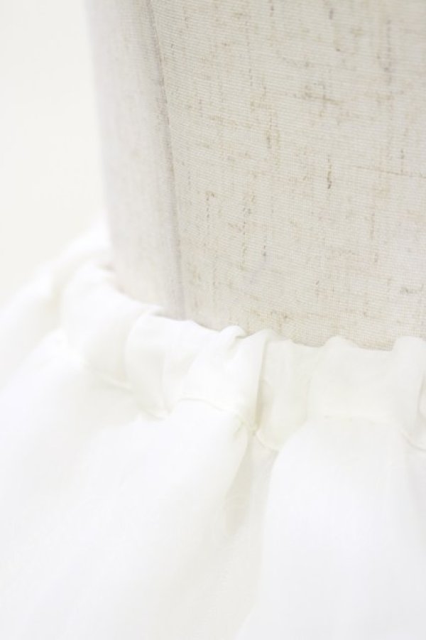 画像4: ATELIER PIERROT / ボリュームパニエ  ホワイト H-26-03-20-047-EL-SK-KB-ZH (4)