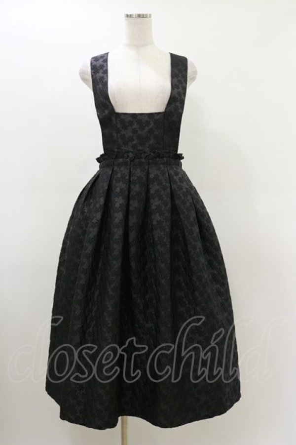 画像1: Candy Stripper / MARRY ME JUMPER SKIRT  ブラック H-26-03-20-048-PU-OP-KB-ZH (1)