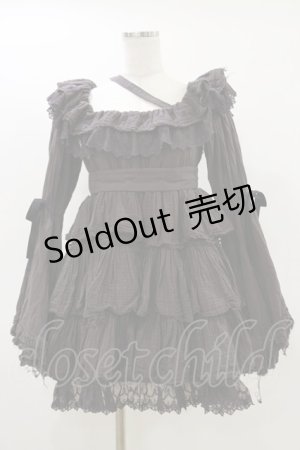 画像: Vallee lys / Coquelicot Dress -gauze-  グレー H-26-03-20-049-GO-OP-KB-ZH