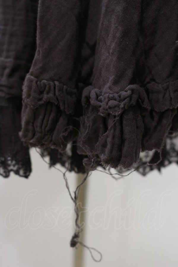 画像4: Vallee lys / Coquelicot Dress -gauze-  グレー H-26-03-20-049-GO-OP-KB-ZH (4)