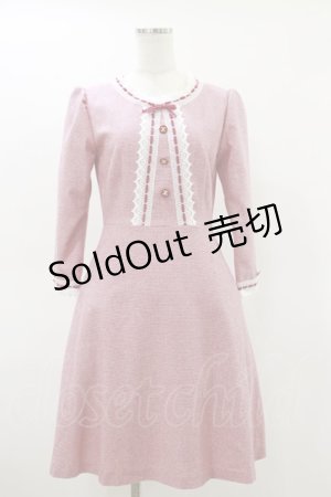 画像: MILK / ライラdress  レッドチェック H-26-03-20-051-ML-OP-KB-ZH