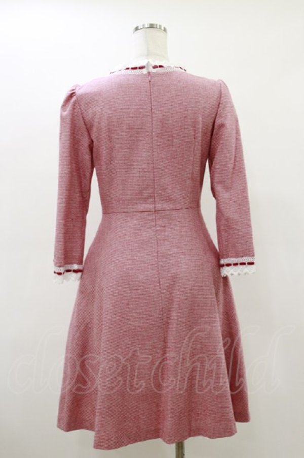 画像2: MILK / ライラdress  レッドチェック H-26-03-20-051-ML-OP-KB-ZH (2)