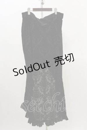 画像: KILL STAR / Para Bellum Maxi Skirt XXL ブラック H-26-03-20-009-SL-SK-KB-ZH