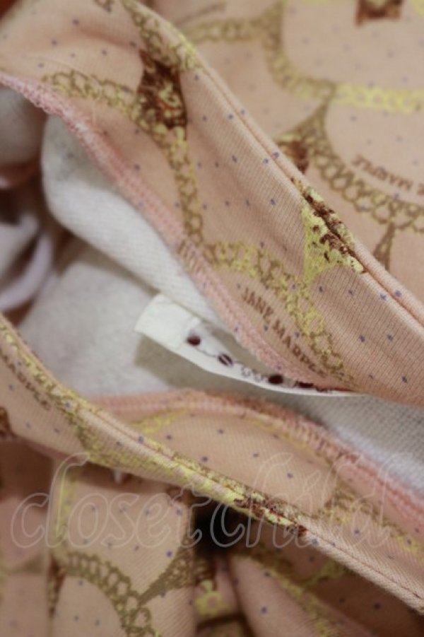 画像3: Jane Marple / gabrielleソフト裏毛のワンピース  ピンク H-26-03-20-058-JM-OP-KB-ZH (3)