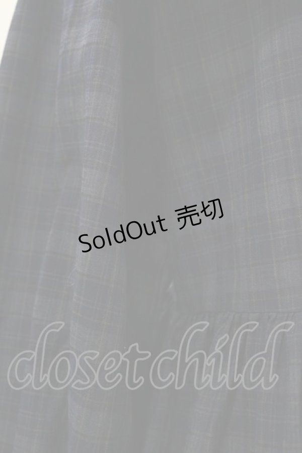 画像3: merry jenny / スクエアカラーチェックワンピース  ネイビー H-26-03-20-064-LO-OP-KB-ZH (3)