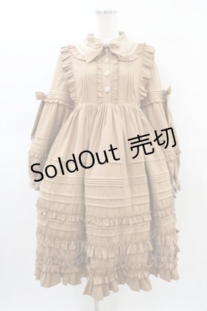 画像: Destiny Axes（海外ロリータブランド） / ワンピース L ブラウン H-26-03-20-1029-0-OP-NS-ZH