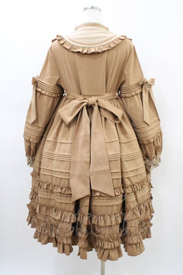 画像2: Destiny Axes（海外ロリータブランド） / ワンピース L ブラウン H-26-03-20-1029-0-OP-NS-ZH (2)