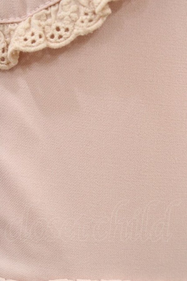 画像3: An MILLE / ヨーク切替ワンピース M ピンク H-26-03-20-1039-EL-OP-NS-ZH (3)