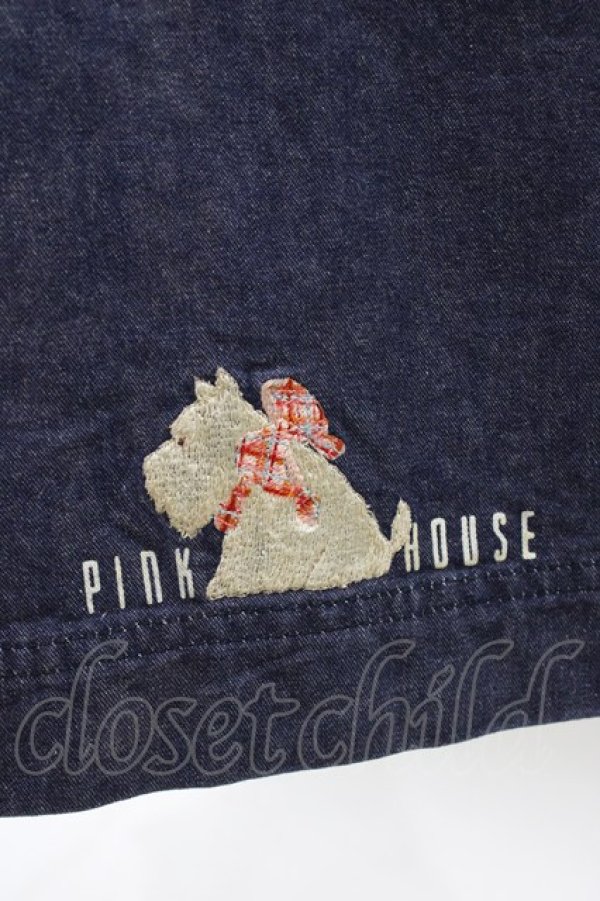 画像3: PINK HOUSE / デニムスカート Free ネイビー H-26-03-20-1049-LO-SK-NS-ZH (3)