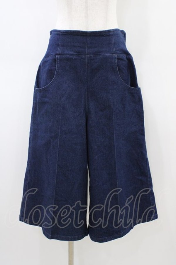 画像1: PINK HOUSE / ハートポケットデニムパンツ L ブルー H-26-03-20-1052-LO-PA-NS-ZH (1)