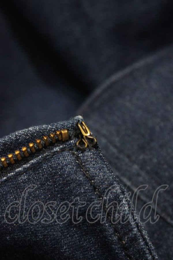 画像3: PINK HOUSE / ハートポケットデニムパンツ L ブルー H-26-03-20-1052-LO-PA-NS-ZH (3)