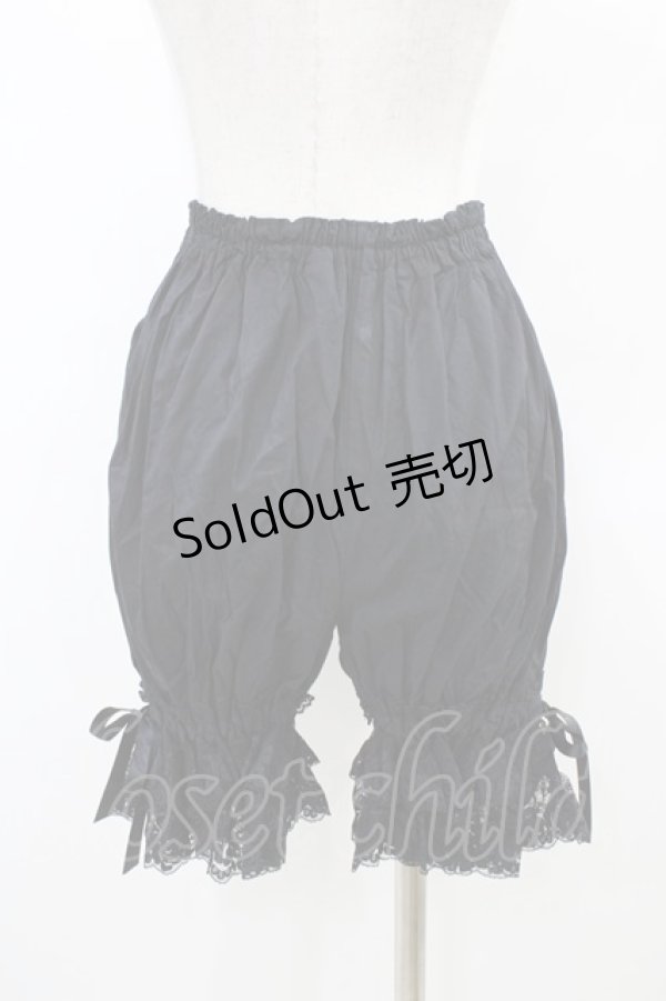 画像2: metamorphose / ドロワーズ Free ブラック H-26-03-20-1053-ME-PA-NS-ZH (2)