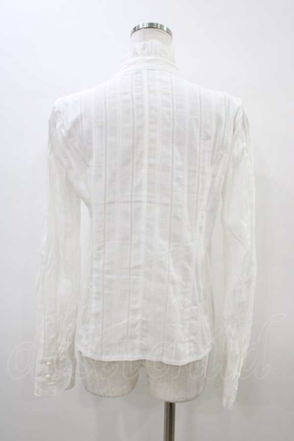 画像2: Yilia（海外ロリータブランド） / フリルブラウス L オフ H-26-03-20-1055-GO-BL-NS-ZH (2)