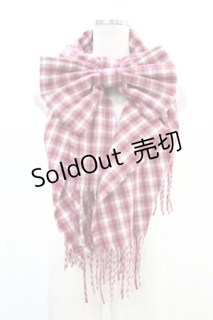 画像: m petit by misako / AMフハクリボンチェックST  レッド H-26-03-20-1010-LO-ZA-NS-ZH