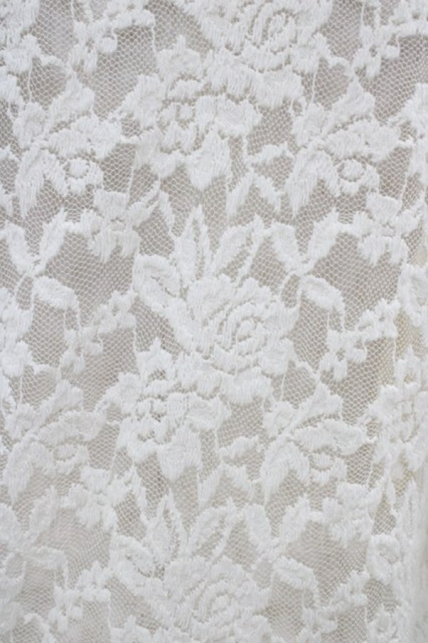 画像3: F&A / 総レースパワショル5分袖トップス Free IVORY H-26-03-20-1057-LO-TO-NS-ZH (3)