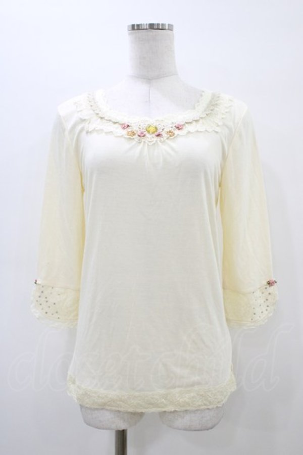 画像1: axes femme / ガーデンインナープルオーバー M 生成り H-26-03-20-1058-AX-TO-NS-ZH (1)