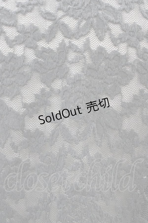 画像3: an another angelus / 総レースパワショルトップス Free BLACK H-26-03-20-1063-CA-TO-NS-ZH (3)