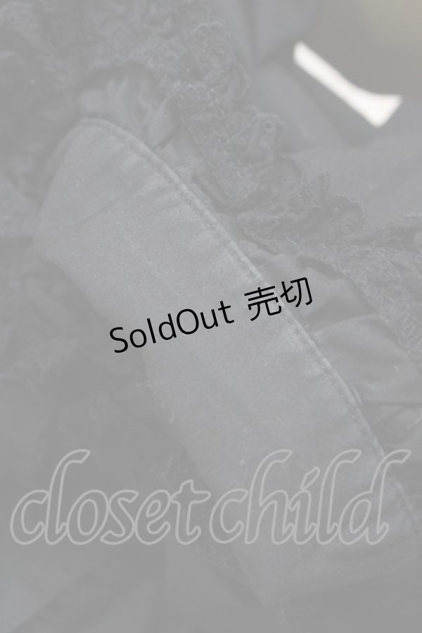 画像4: metamorphose / 半袖プレーンブラウス Free ブラック H-26-03-20-1066-ME-BL-NS-ZH (4)