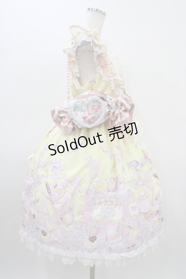 画像3: The Dolls Daydream（海外ロリータブランド） / The Dessert Cart at the Amusement Parkジャンパースカートセット 2XL イエロー H-26-03-20-1015-0-OP-NS-ZH (3)