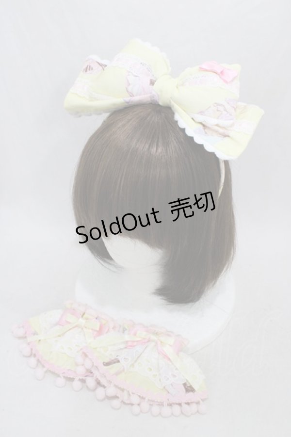 画像5: The Dolls Daydream（海外ロリータブランド） / The Dessert Cart at the Amusement Parkジャンパースカートセット 2XL イエロー H-26-03-20-1015-0-OP-NS-ZH (5)