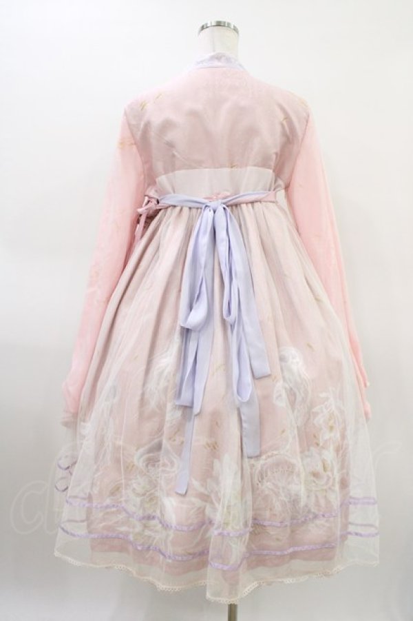 画像2: Yotsuba's Home（海外ロリータブランド） / ワンピースセット XL ピンク H-26-03-20-1016-PU-OP-NS-ZH (2)