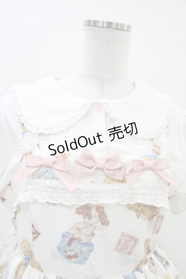 画像4: Walnut Museum（海外ロリータブランド） / ジャンパースカートセット L オフ H-26-03-20-1017-0-OP-NS-ZH (4)