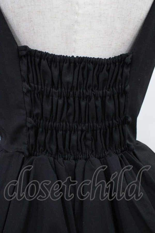 画像4: Soul faith（海外ロリータブランド） / スクールジャンパースカートセット ジャケットXL/ジャンパースカートL ブラック H-26-03-20-1018-0-OP-NS-ZH (4)