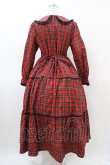 画像2: Maria pipi / クラシカルタータンチェックワンピース Free レッド H-26-03-20-1019-EL-OP-NS-ZH (2)