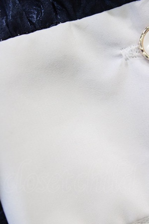 画像5: Pina sweetcollection / ローズジャガードワンピース Free ネイビー H-26-03-20-1020-LO-OP-NS-ZH (5)