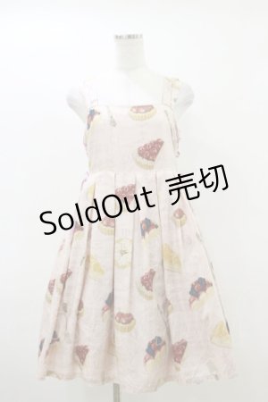 画像: Leur Getter / Tea Time Tartサイドレースアップキャミワンピース  ピンク H-26-03-20-072-LU-OP-KB-ZH