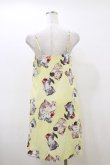 画像2: MILK / Mischief catワンピース  イエローベース H-26-03-20-077-ML-OP-KB-ZH (2)