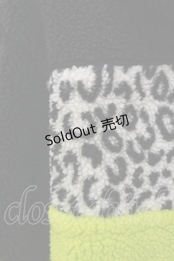 画像3: Candy Stripper / CANDY'S CREW BICOLOR BOA パーカー  ブラック×グリーン H-26-03-20-016-PU-JA-KB-ZH (3)