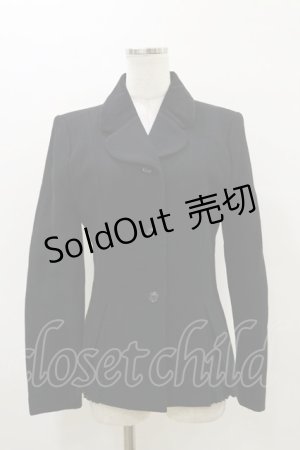 画像: PEACE NOW / ウールジャケット  ブラック H-26-03-20-020-PU-JA-KB-ZH