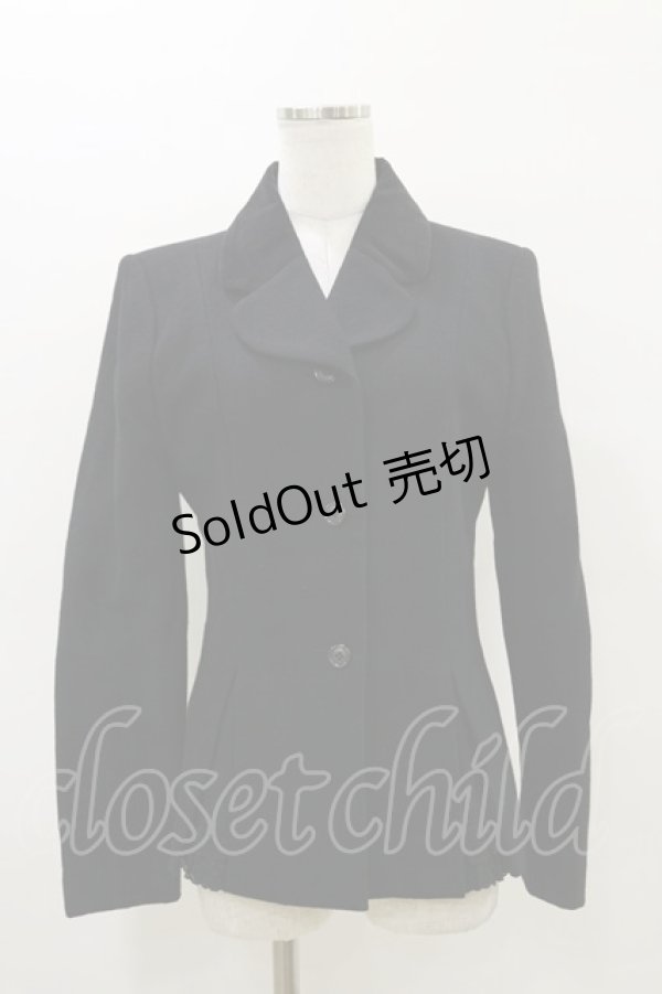 画像1: PEACE NOW / ウールジャケット  ブラック H-26-03-20-020-PU-JA-KB-ZH (1)