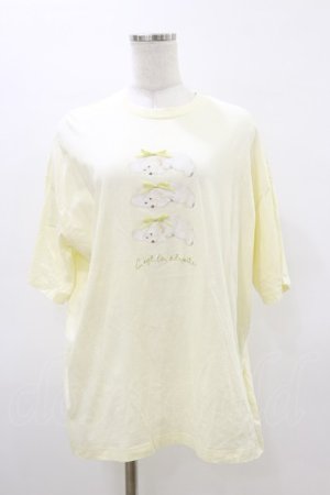 画像: merry jenny / neoki dog tee  イエロー H-26-03-20-027-LO-TO-KB-ZH